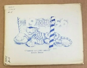TENNESSEE A & I STATE COLLEGE FOOTBALL MEDIA GUIDE - 1956 - SEHR SELTEN - Bild 1 von 3