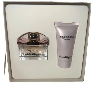 Signorina Eleganza por Salvatore Ferragamo Mujer EDP 1.0 oz/Loción 1.7 oz Nuevo Foto 1 de 3