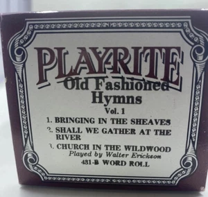 PLAY-RITE Old Fashioned Hymns #1 Church in the Wildwood Bringing In the Sheaves - Picture 1 of 5
