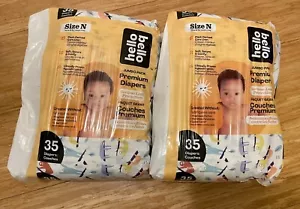 Hello Bello Newborn (70) Diapers - 2 x 35 count Packs - Picture 1 of 6