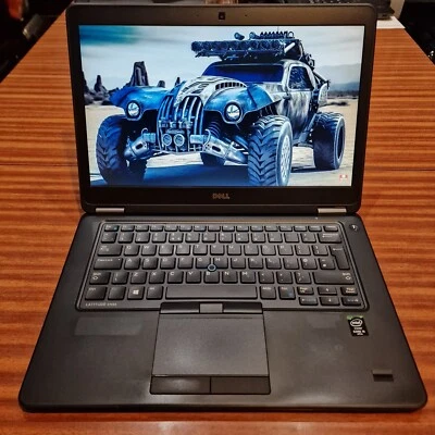 Dell Latitude e7450 ,i5 vPro, 14" , Windows 11 , 256Gb SSD,  12Gb RAM,  Charger  - Image 1 of 4