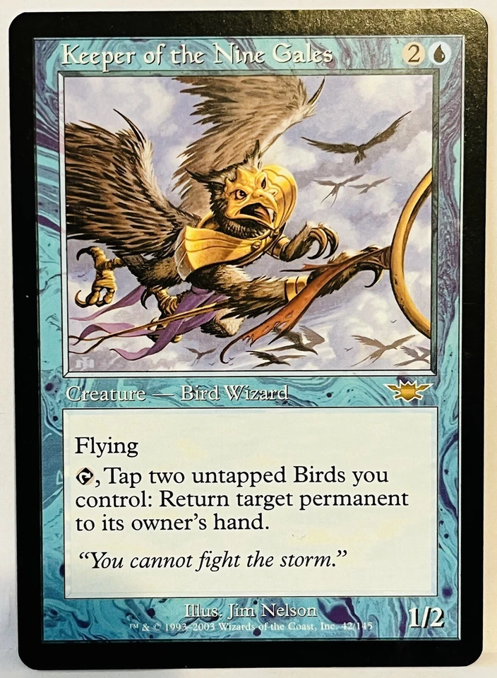 Keeper of the Nine Gales #42-MTG- [Legions] Regular-NM - Image 1 of 2
