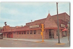 Postal B & B Restaurante Nappanee Indiana EE. UU. 6 y State Road 19 De colección - Imagen 1 de 2