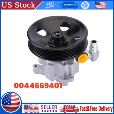 Power Steering Pump For 2006 Mercedes Benz CLS500 CLS55 AMG 0044669401 - Pulley - Imagem 1 de 4
