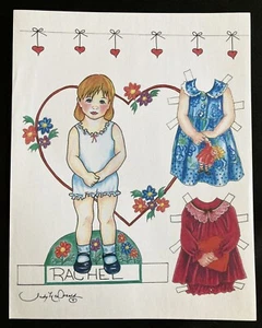 Rachel Papierpuppe von Judy McDonald, 2005, Vintage - Bild 1 von 1