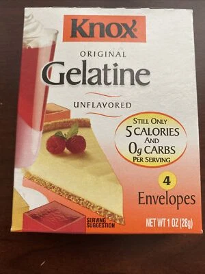 Gelatina original Knox sin sabor Foto 1 de 4