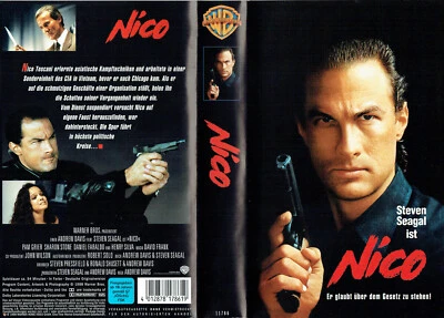 (VHS)  Videokassette - Nico - Steven Seagal, Pam Grier, Henry Silva,Sharon Stone - Bild 1 von 2