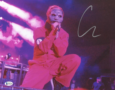 COREY TAYLOR SIGNED AUTOGRAPH 'SLIPKNOT' 'STONE SOUR' 11X14 PHOTO BECKETT 197 Cover
