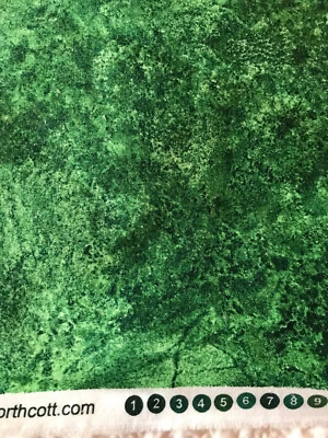 Estampado verde para Navidad y hojas para Northcott 10"X42" Foto 1 de 2