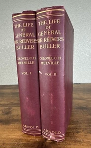 LIFE OF GENERAL SIR REDVERS BULLER BY COLONEL MELVILLE 1923 VICTORIAN CROSS HERO - Picture 1 of 16