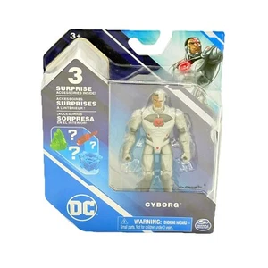 Cyborg 4" Action Figure DC Comics Spin Master Superhero Toy 2022 - Picture 1 of 10