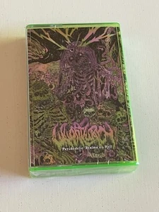 Wharflurch – Psychedelic Realms Ov Hell Cassette 2021 New Sealed Neon Green - Picture 1 of 4