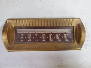 Antique BENDIX AVIATION CORPORATION Model 111 Radio Dial Bezel Cover Art Deco - Picture 1 of 4