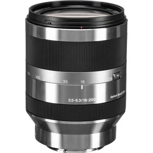 SONY SEL 18-200MM F3.5-6.3 OSS Silver (SEL18-200) 67MM E-MOUNT In Excellent - Picture 1 of 8