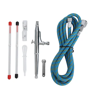 Dual Action Airbrush Kit 0.2mm/0.3mm/0.5mm Nadel Spray Gun Paint Art AK - Bild 1 von 8
