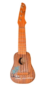 Mini guitarra de madera de Filipinas recuerdo colgante de pared - Imagen 1 de 9