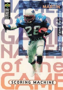 Curtis Martin 1997 Collector's Choice Names of the Game #78 - Picture 1 of 2