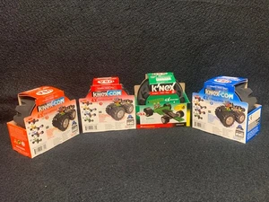 k'nex 4x Dragsters - Complete Set Of 4 10321 10322 10323 10324 - Picture 1 of 3