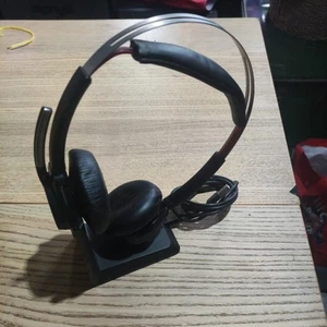Plantronics Voyager Focus UC B825M Bluetooth Wireless Headset + Charging Stand - Photo 1/6
