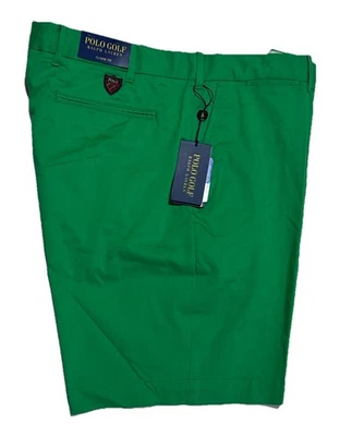 Новый с Ярлыками - Polo Ralph Lauren гольф зеленый мужской короткий размер 38 - классический крой эластичной клюшки - Изображение 1 из 4