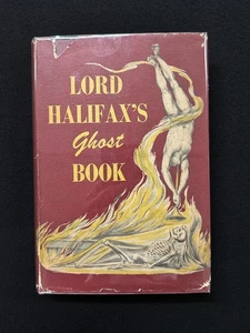 LORD HALIFAX’S GHOST BOOK Charles Lindley 1st Amer. Ed. 1944 HCDJ - Imagen 1 de 5