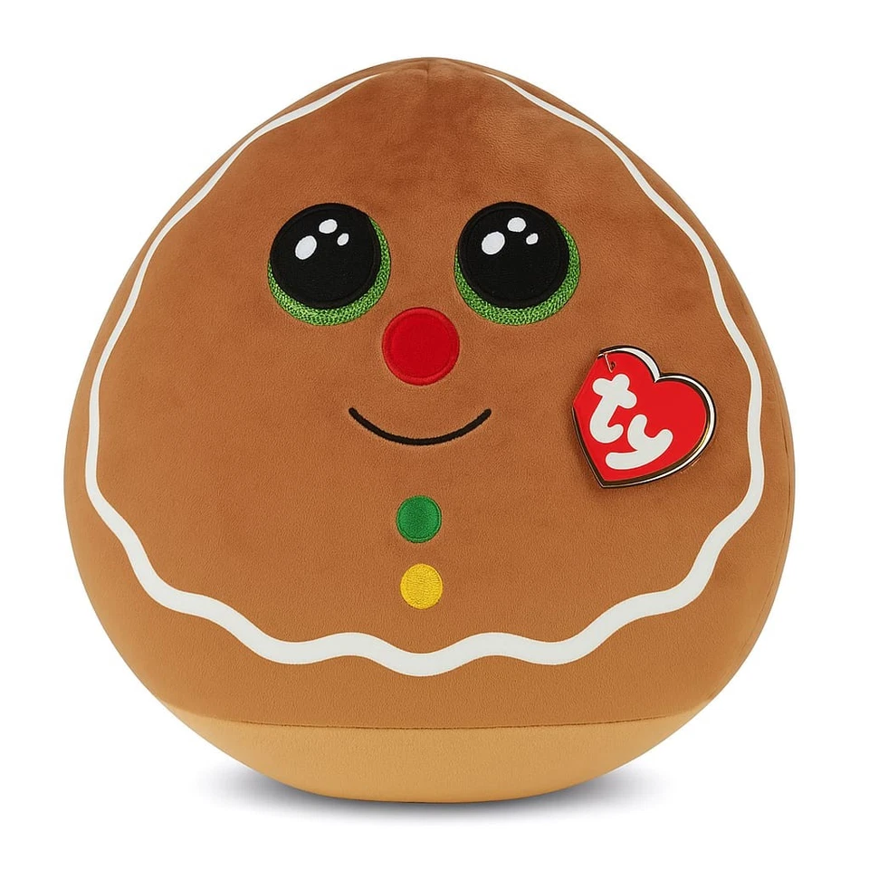TY Plüsch „Gingerbread“ – Kuschelkissen Lebkuchen – super soft 35cm - Bild 1 von 1