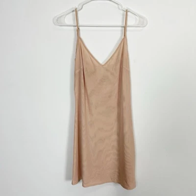 Sau Lee Slip Womens US 6 Beige Mesh Dress Base Layer - Image 1 of 4