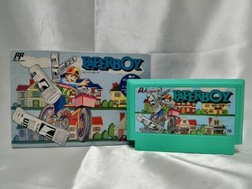 Paperboy Famicom NES Japan ALT-7B Altron Boxed w/ Manual Action Game B0498