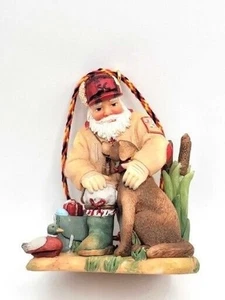 Exterior Interior Adorno de Navidad Exterior Excursionista Perro 3"H - Imagen 1 de 5