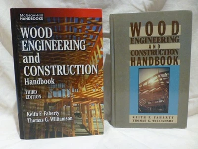 Wood Engineering and Construction Handbook - Third 1989 Edition Lot of 2 - Image 1 of 4