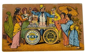 VICTORIAN TRADE CARD – LADIES   POCKET CALENDAR 1879, CLARK’S THREAD - Picture 1 of 3