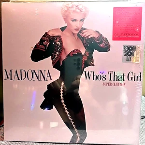 Madonna - Who's That Girl - Club Mix 12” Red Vinyl Record Store Day RSD 2022 LP - Imagen 1 de 3