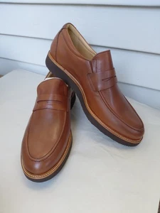 Samuel Hubbard Ivy Legend Men’s Size 10 Whiskey New Penny Loafers - Picture 1 of 9