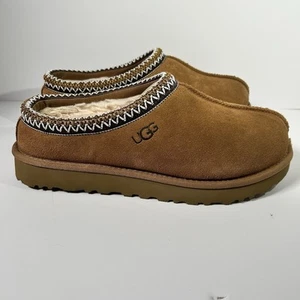 UGG Women's Size 10 Tasman Chestnut Slippers w/ Box * Damaged* - Picture 1 of 11