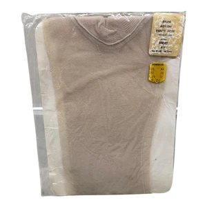 Vintage Bikini Agilon All Nylon Pantyhose Short Fits 8-9 Bone - Picture 1 of 2