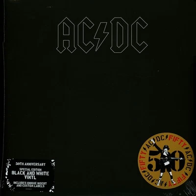 AC/DC - Back In Black Indie Exclusive Black'n White Swirl  (2024 - WW - Reissue) - Bild 1 von 2