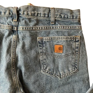 VINTAGE Carhartt Jeans Herren 38x30 Relaxed Fit B17 STW Stone Wash Y2K Skate Work - Bild 1 von 12