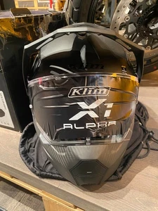 Casco Klim X1 Alpha ECE/DOT Carbono Negro Mate Halmet Talla XL - Imagen 1 de 5