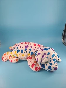 Peluche Lisa Frank Dotty Paws de colección perro 24" arco iris dálmata - Imagen 1 de 7