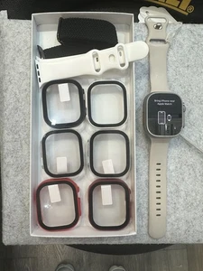 Apple Watch Ultra GPS + Cellulaire 49mm Titane et Céramique A2622 pour PIÈCES - Photo 1 sur 3