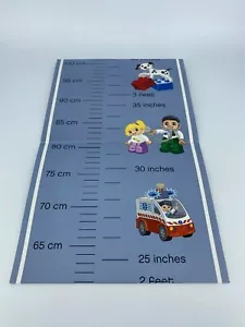 LEGO Duplo Height Chart Poster - 2011 - AUSSIE STOCK - Picture 1 of 4