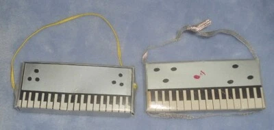 Hasbro 1985 JEM & the Holograms 12,5" BONECA TECLADO Lote de 2 Vintage - Imagem 1 de 2