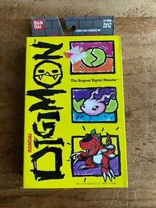 Rare 1997 Bandai Tamagotchi Original Digimon Blue Gray Sealed Unused Vintage A - Picture 1 of 15