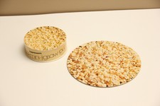 Springbok Appeteasers Round Mini Jigsaw Puzzle Popcorn Complete w/ Box