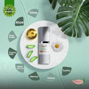 Green Eye Serum 15ml / 1/2 fl. Oz. 70% Organic Content. 5PCs - Picture 1 of 10
