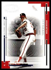 2004  Donruss Throwback Threads #205 Nolan Ryan /100  Angels