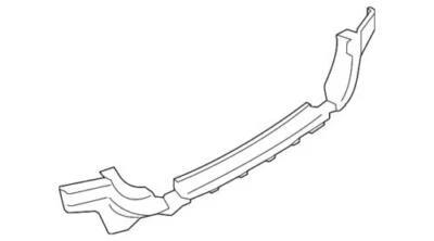 Guía original BMW 330i GT xDrive 340i GT 2014-2019, centro trasero 51-12-7-293-777 Foto 1 de 2