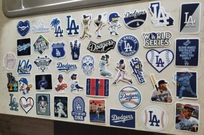 ALOT OF 52 DODGER STICKERS - Image 1 of 4