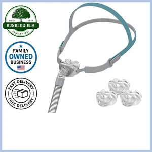 Suministros de almohada nasal con tubo de marco de arnés para terapia médica CPAP - Imagen 1 de 2