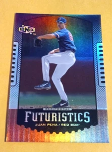 2000 Upper Deck Ionix Futuristics Reciprocal Juan Pena #R83 - Red Sox - Bild 1 von 2
